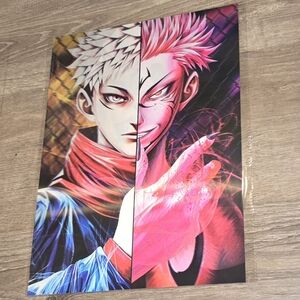 Jujutsu kaisen Image Changing 3D Holographic Lenticular Anime Poster